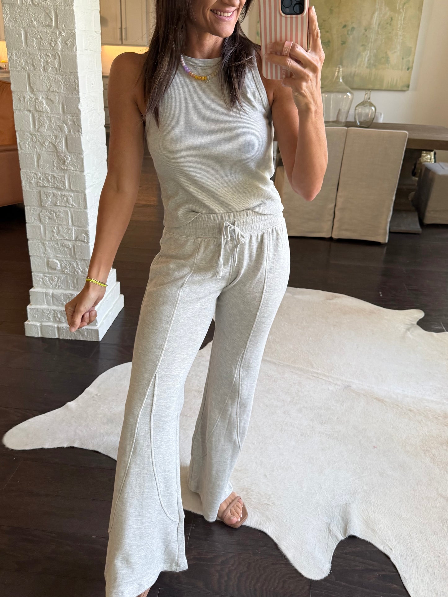 Lulu 2 PC SET- Heather Grey
