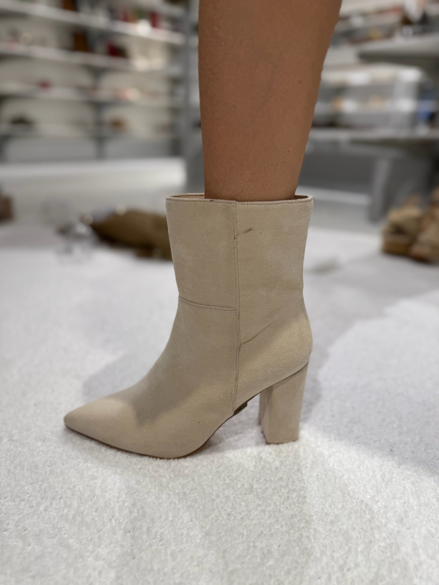 Spencer Bootie- Natural