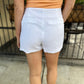 Emery Linen Skirt- White