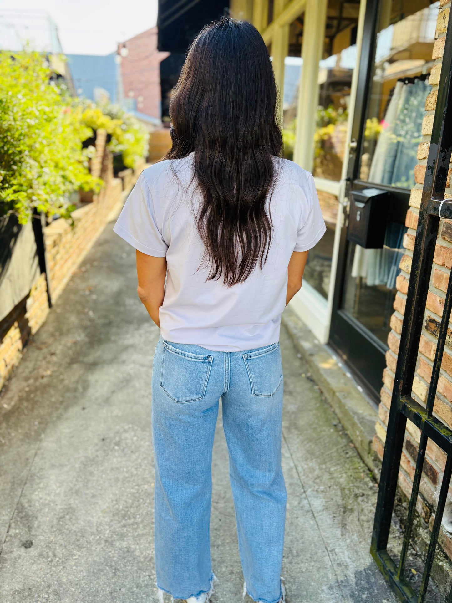 Louisiana Saturday Night Tee- Lavender