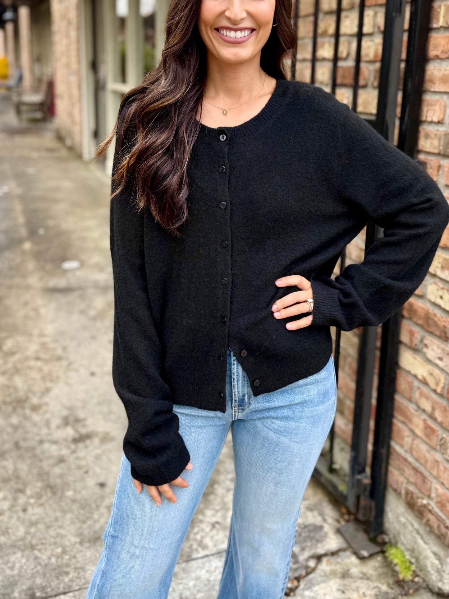 Z Supply Medina Cardigan- Black