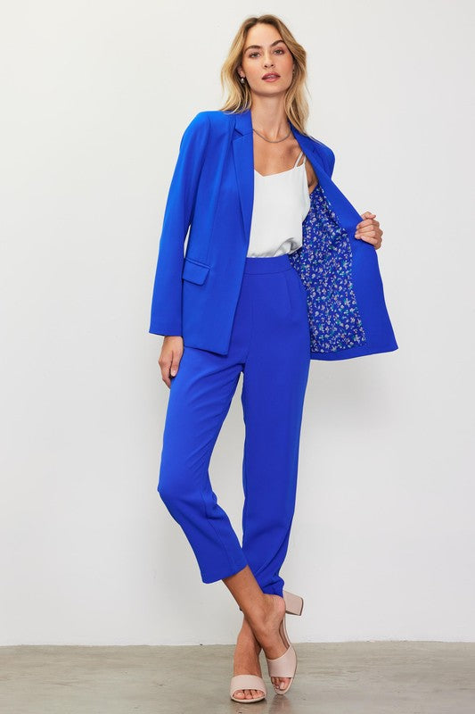 Paul Pocket Blazer- Electric Blue