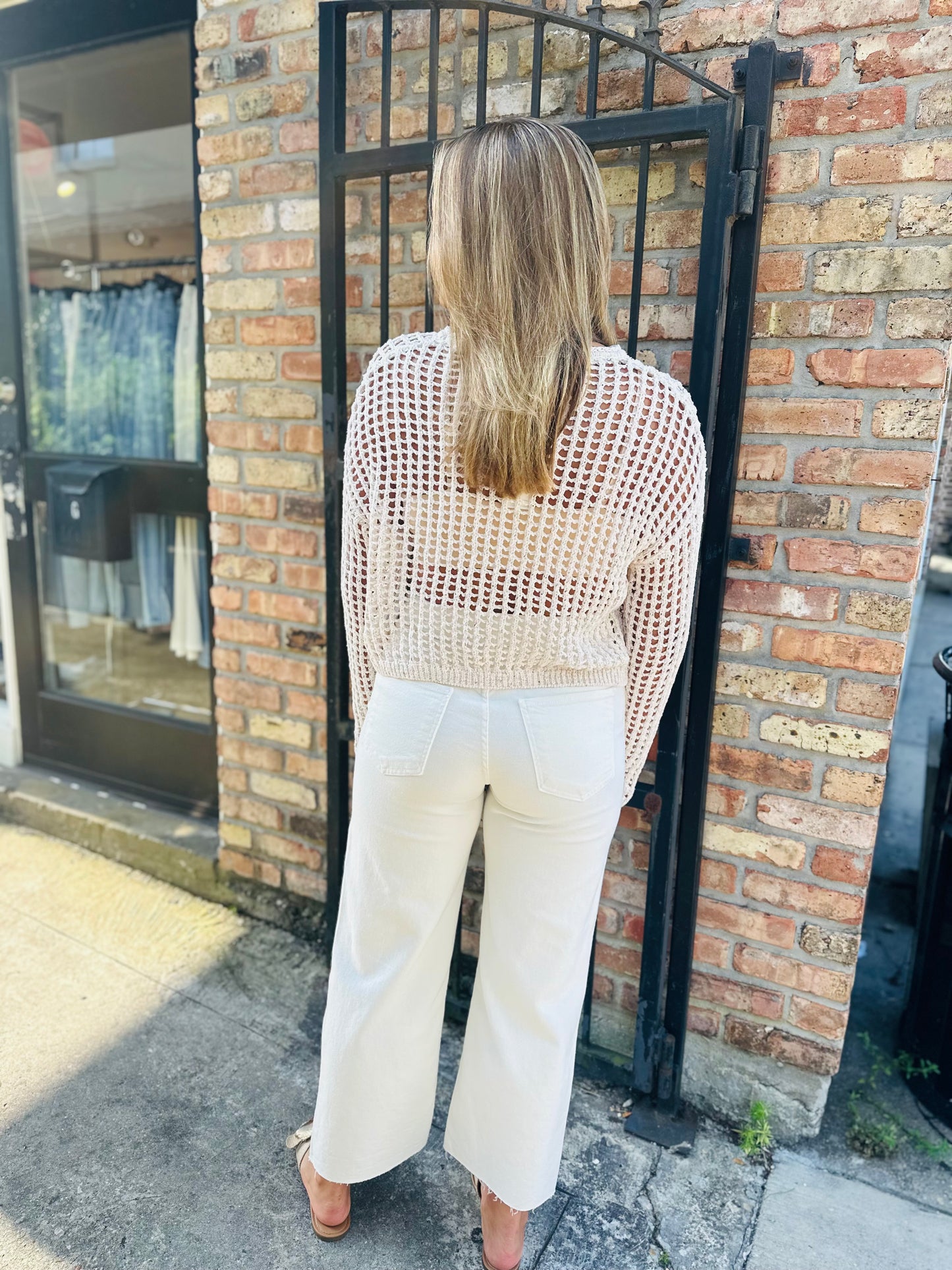 Z Supply Felix Summer Sweater- Crystal