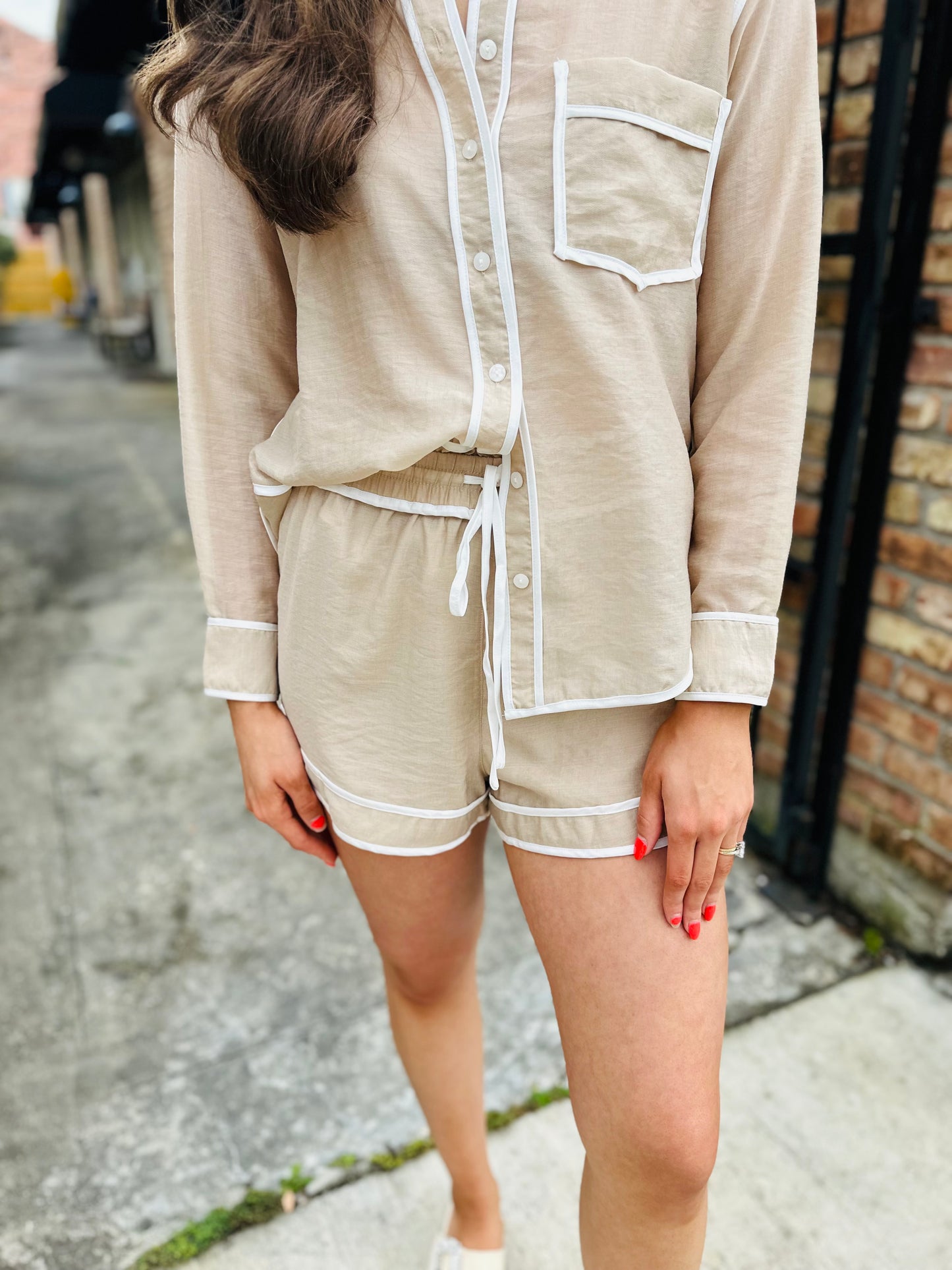 Peyton 2 PC Set- Sand