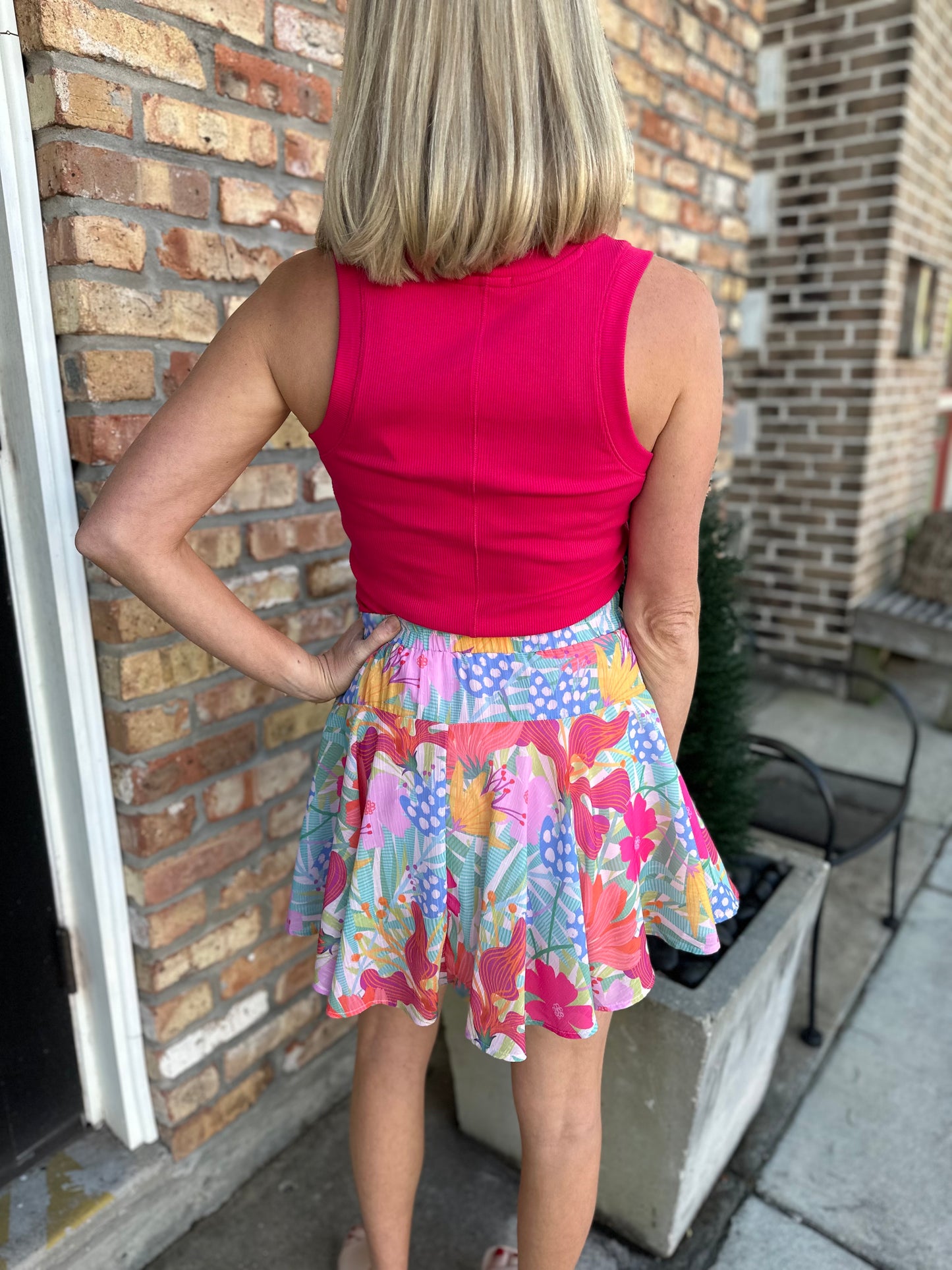 Mila Skirt- Morning Bloom