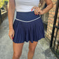 Simonton Tennis Skirt- Navy