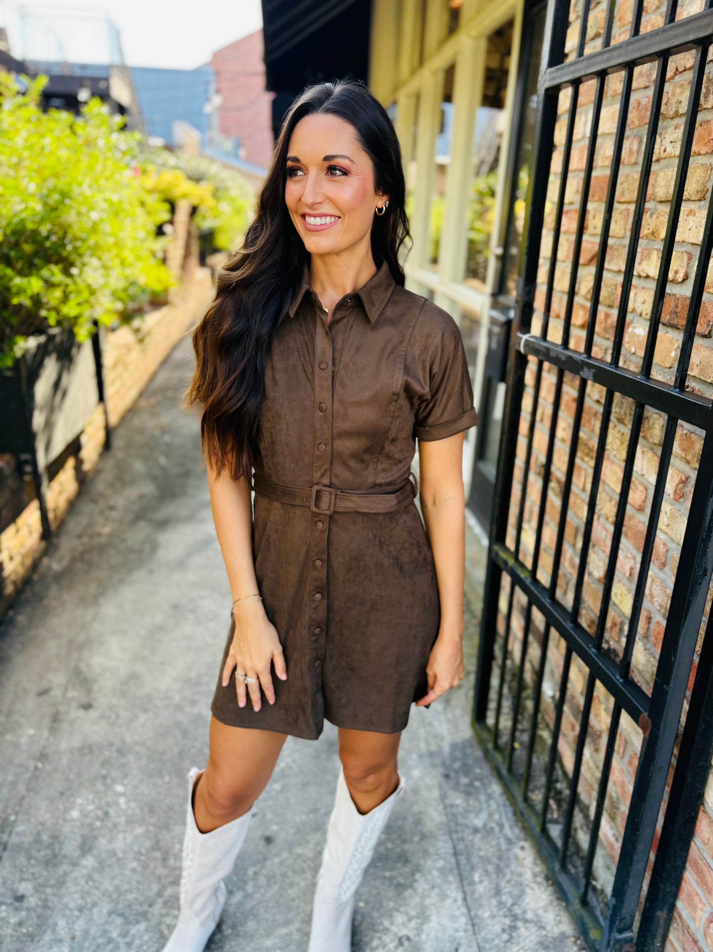 Margot Dress- Espresso