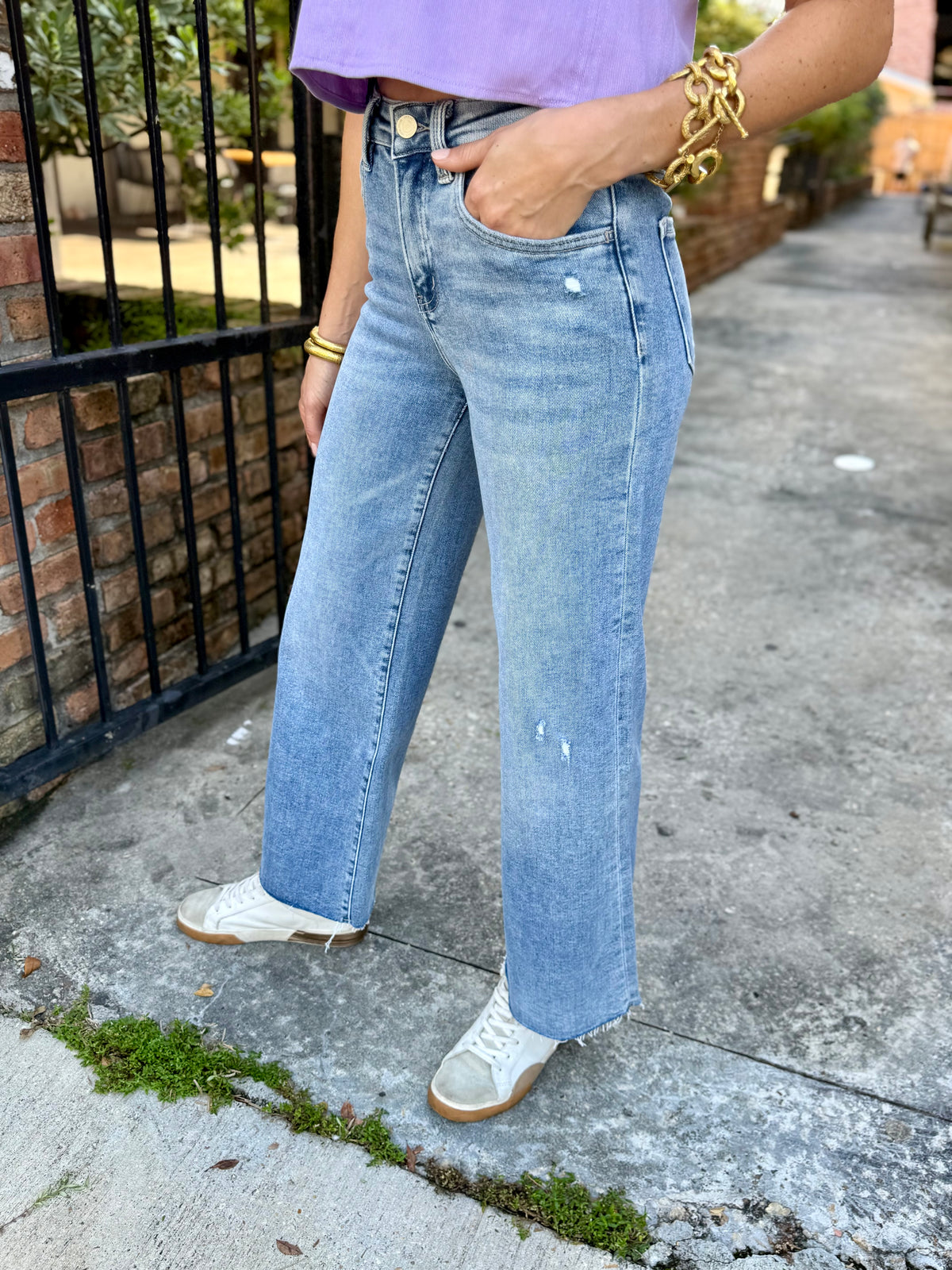 Olivia (Matchless) HR Ankle Wide Leg