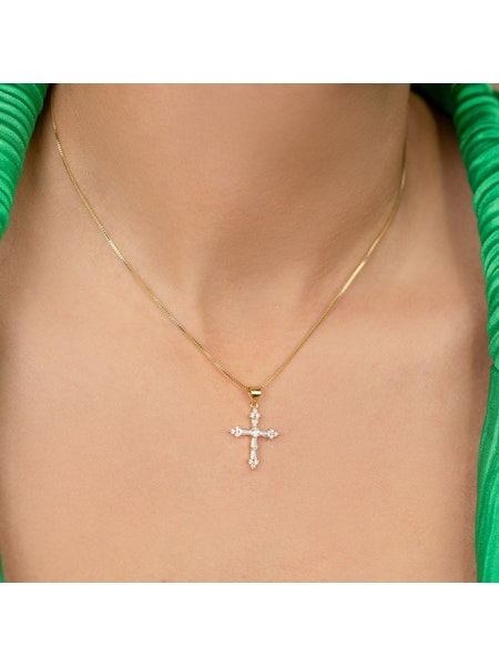 Saint Cross Necklace