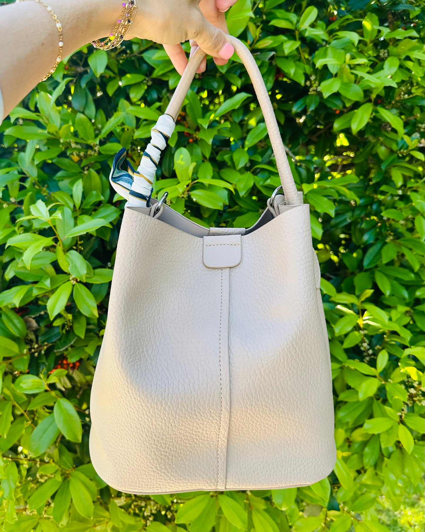 Danny Shoulder Bag- Beige