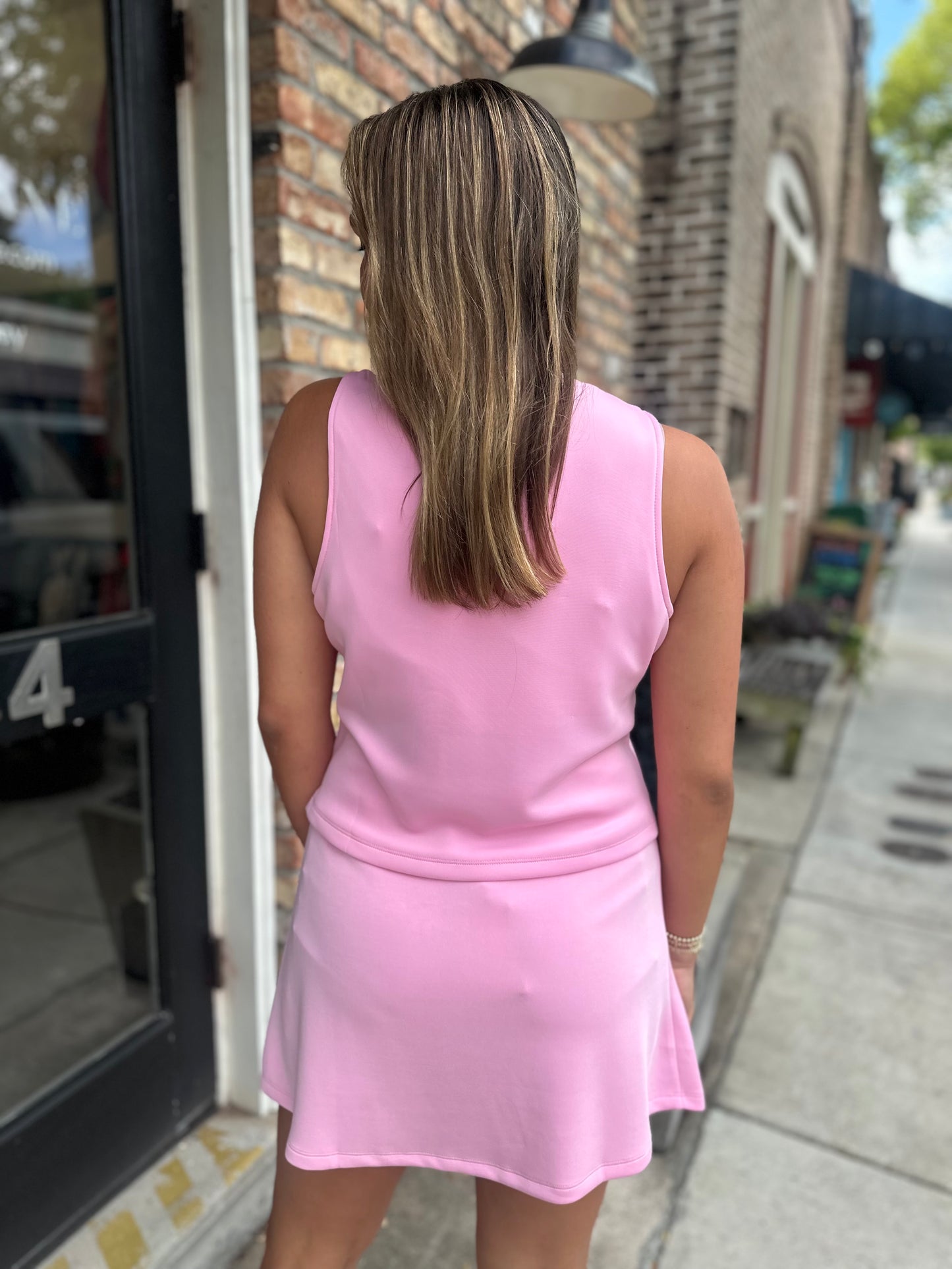 Silas Soft Model Skort- Candy Pink