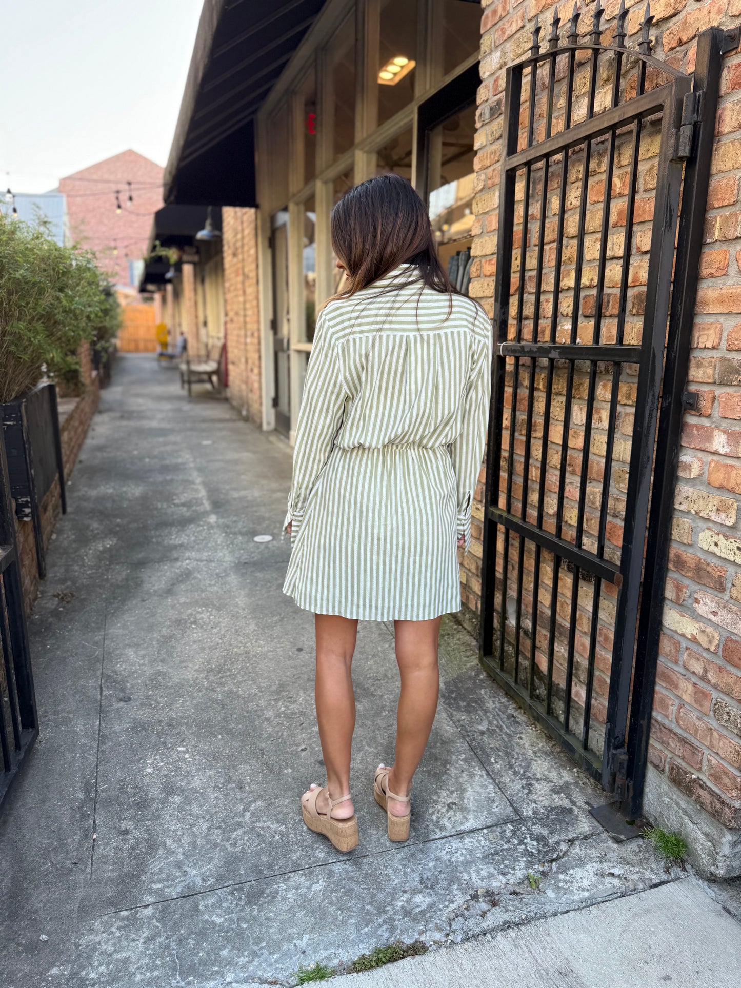 Azaline Dress- Olive