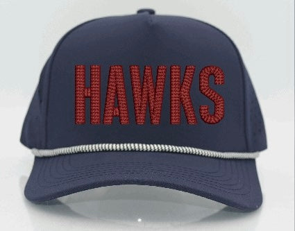 Hawks 3D Golf Hat- Navy