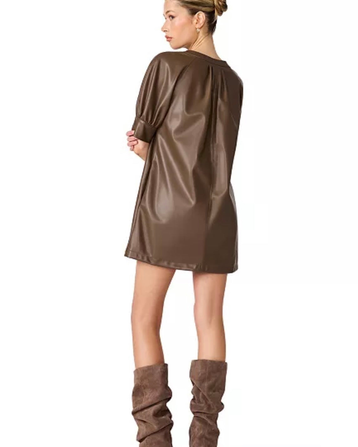 Sharleene Dress- Cocoa