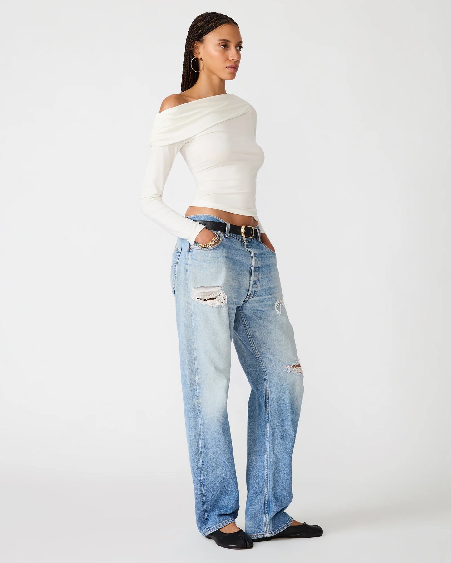 Ryder Top- Cream