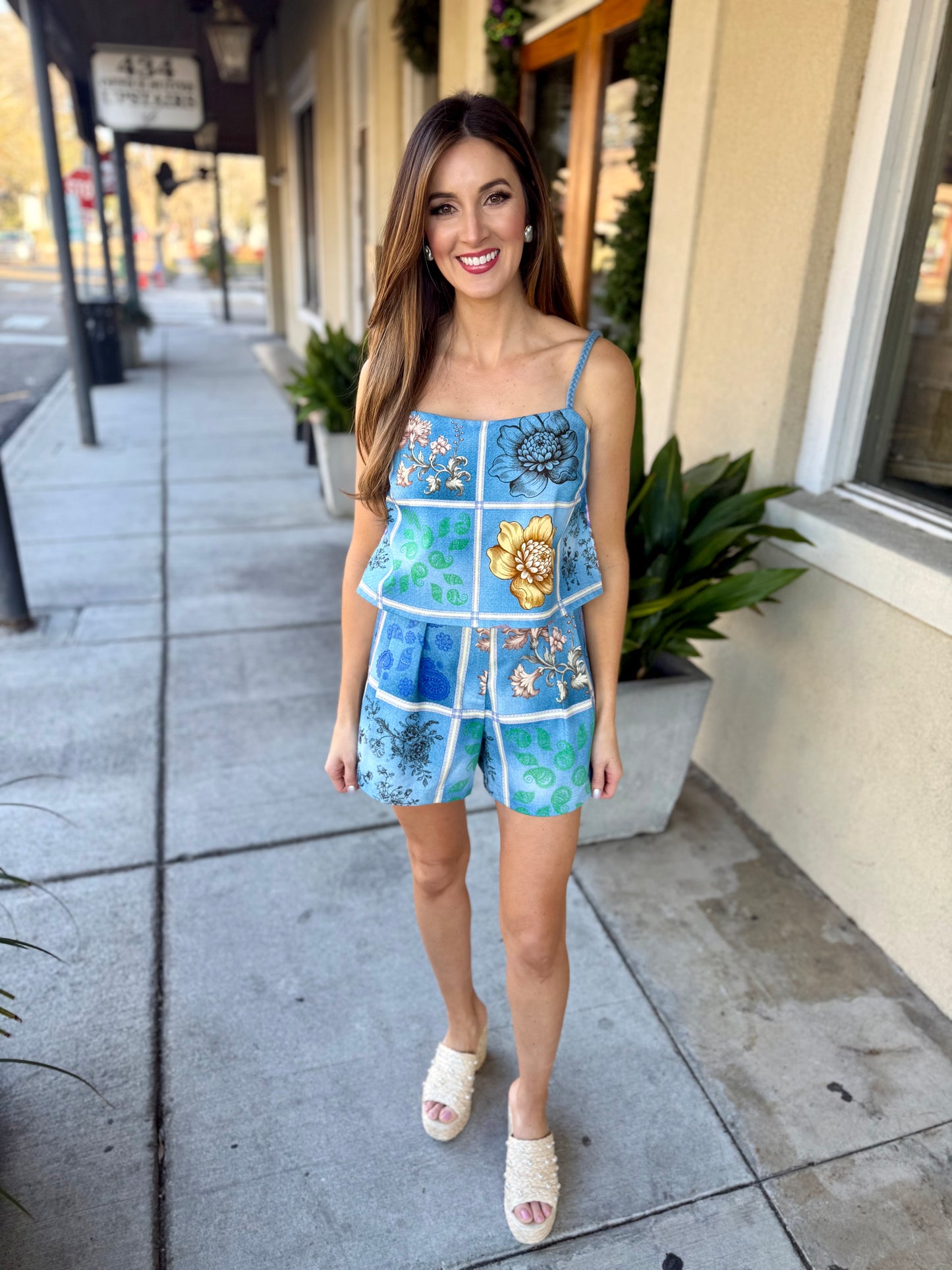 Charlotte High Rise Shorts