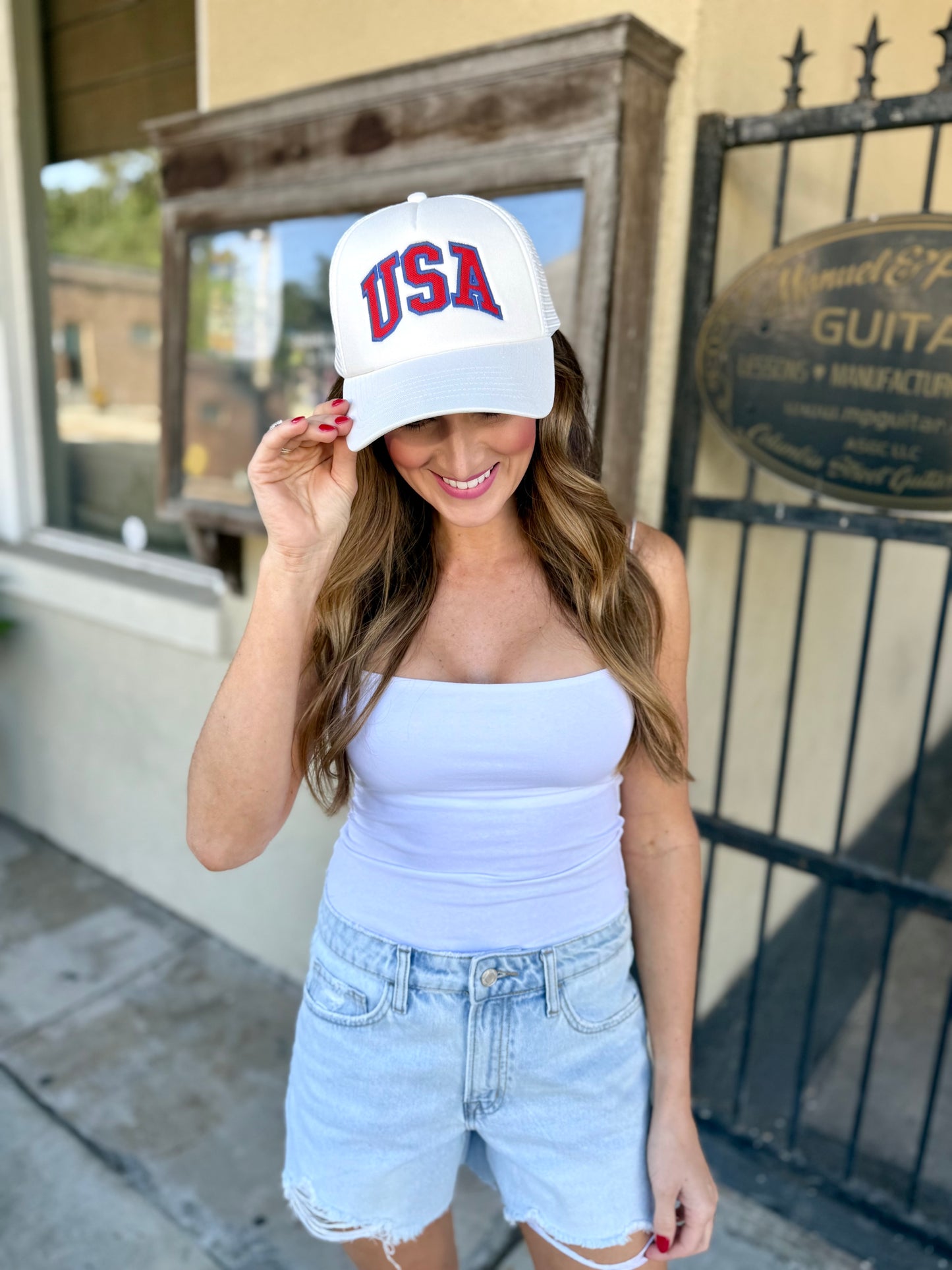Z Supply Trucker Hat- USA