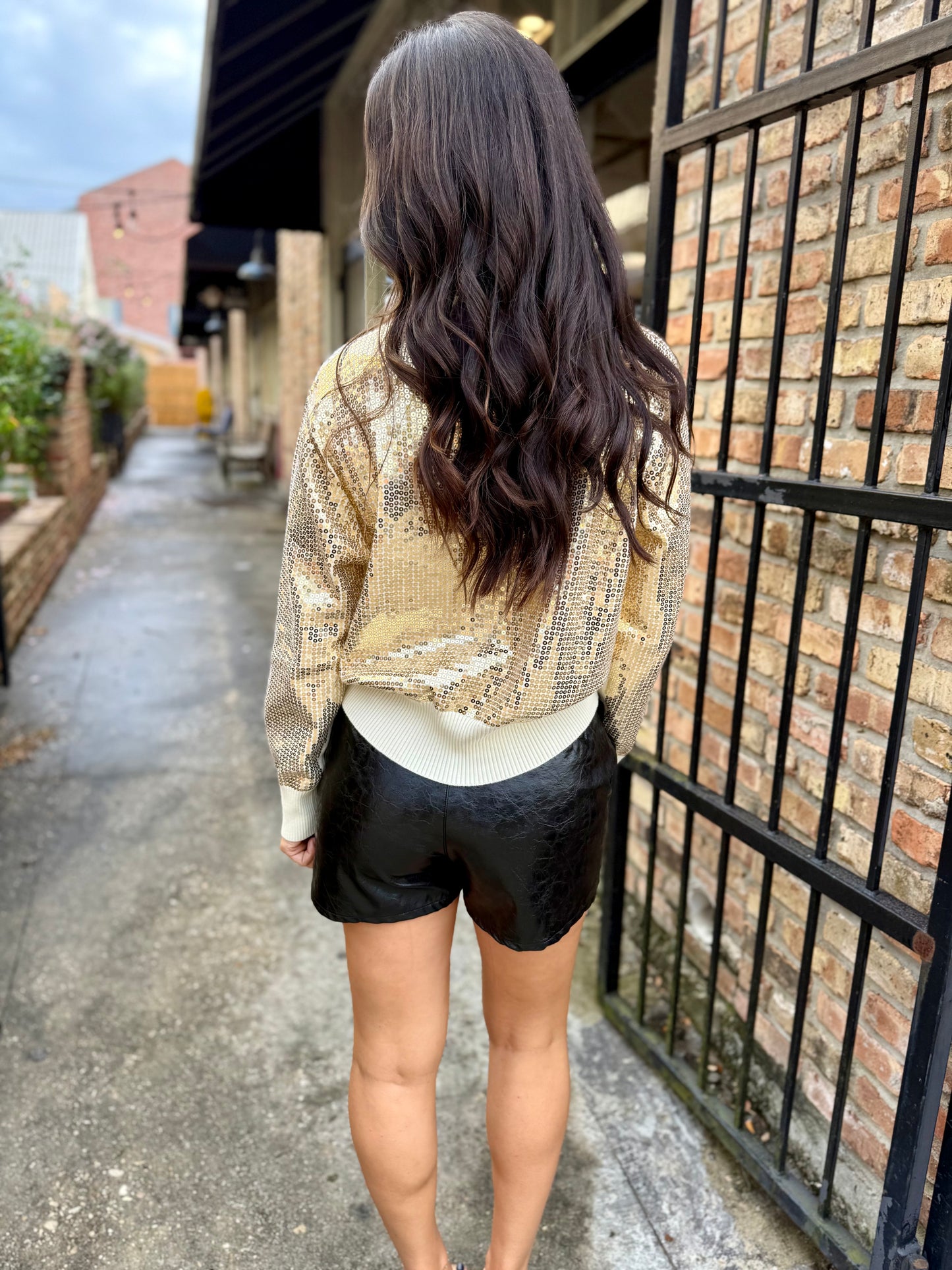 Night of Love Shorts- Black