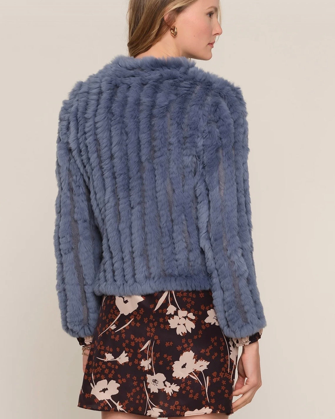 Rosa Fur Jacket- Carolina