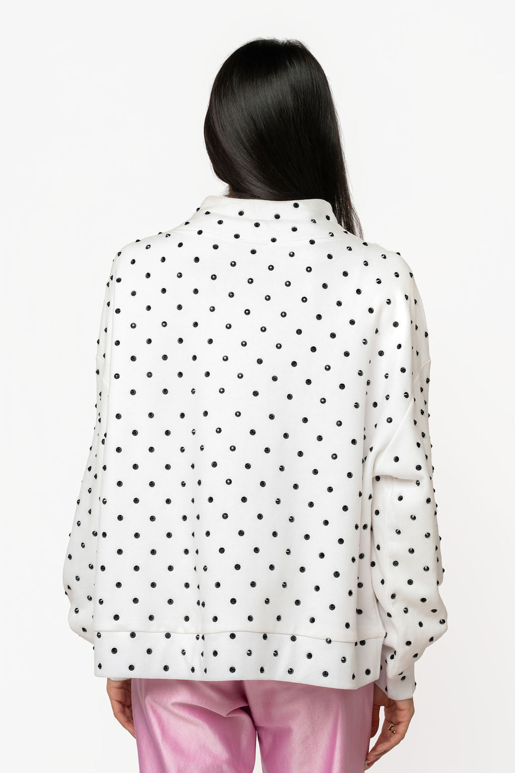Queen Polka Dot Christmas Tree Sweatshirt