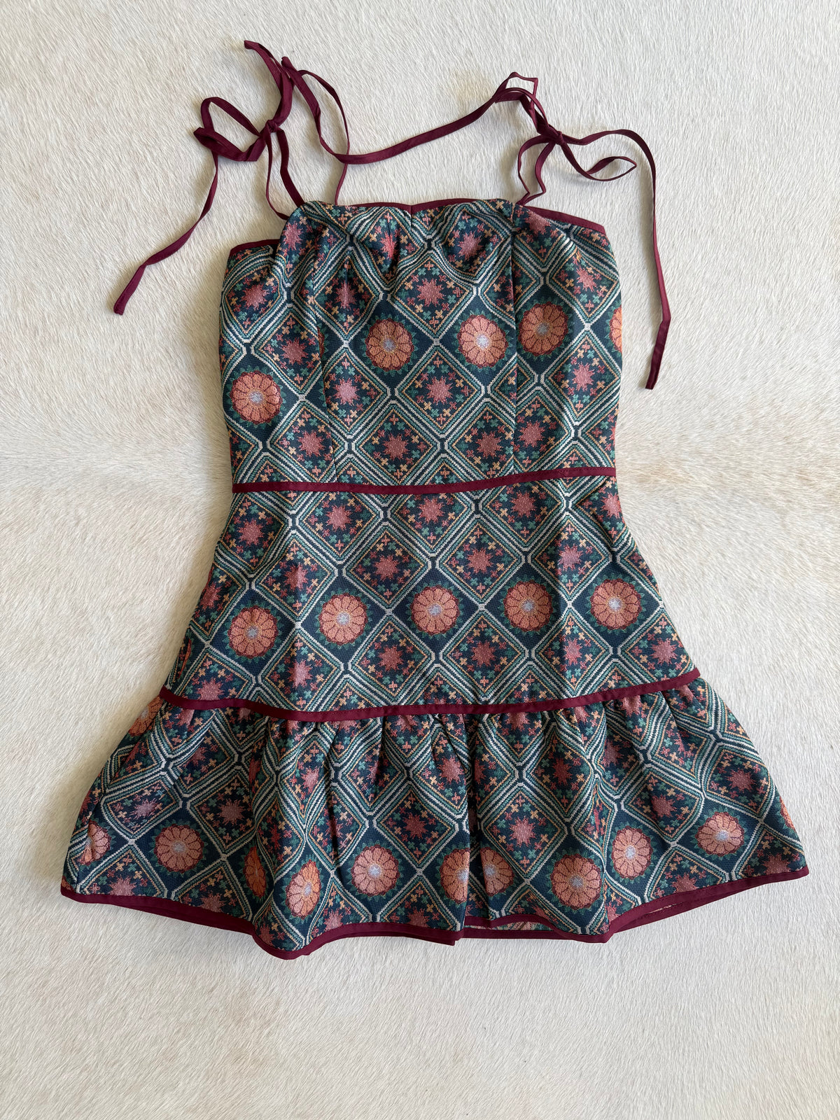 Vivi Romper- Golden Rosette