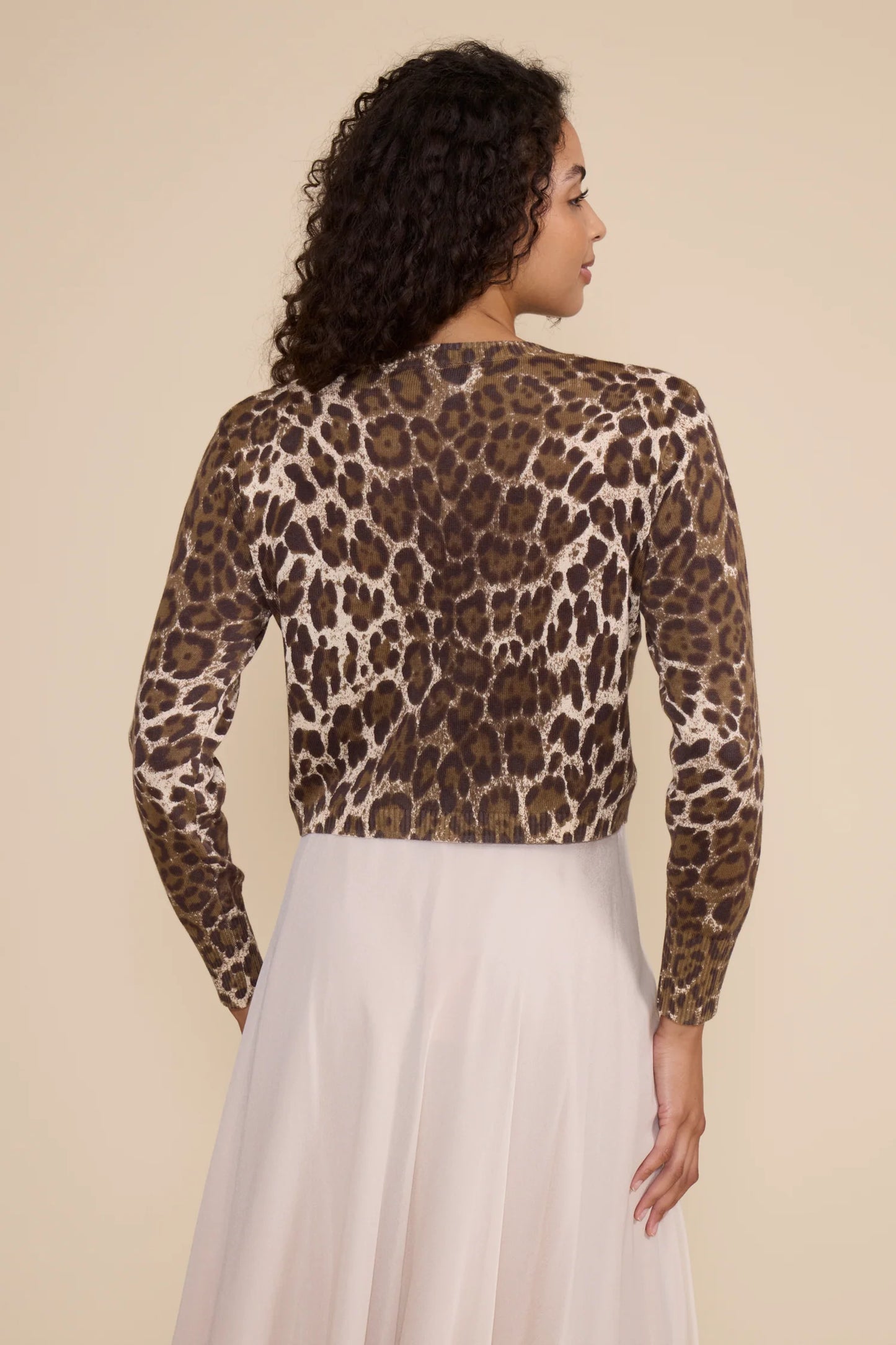 Didi Cardigan- Leopard