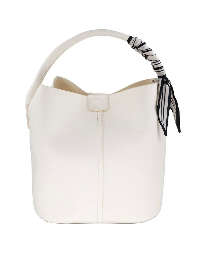 Danny Shoulder Bag- White