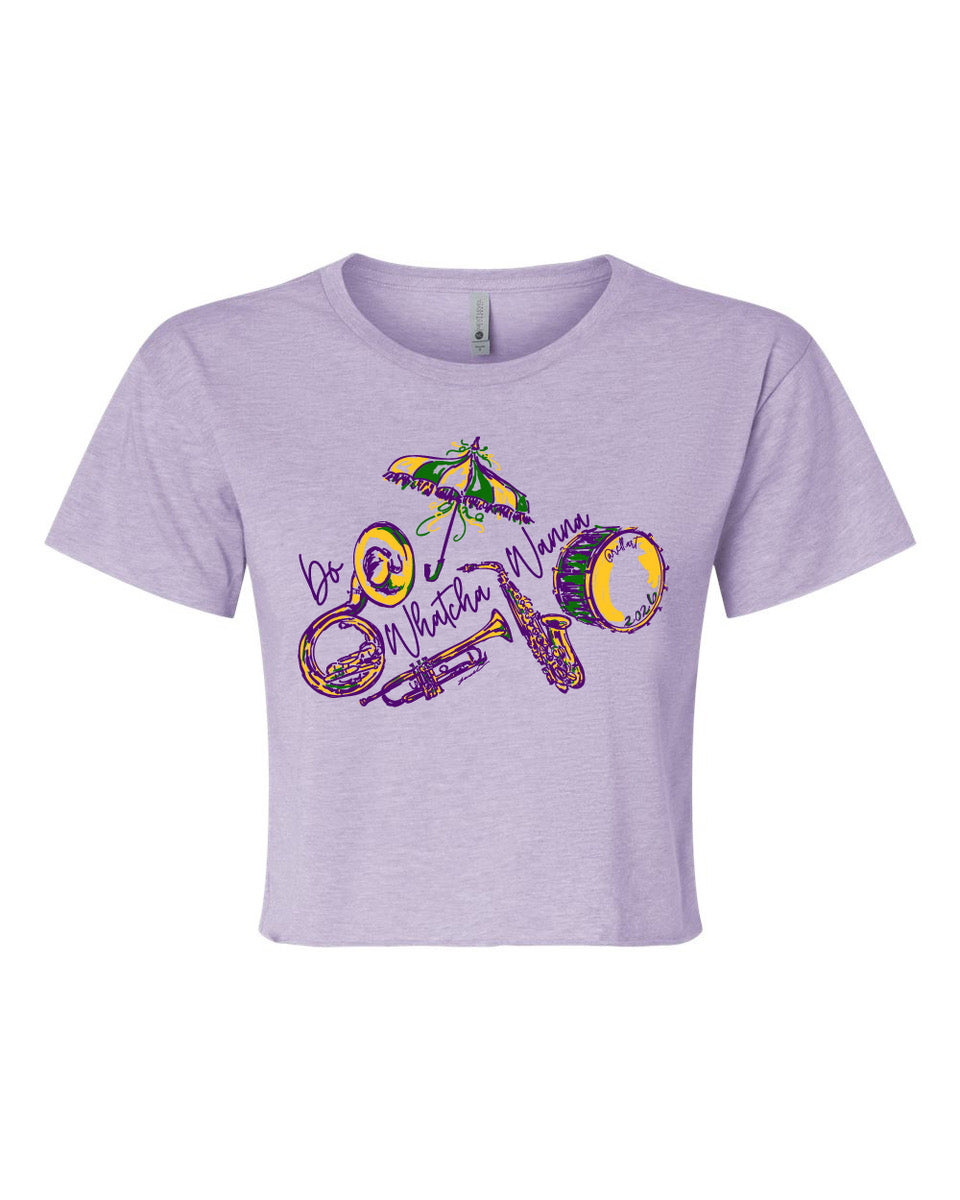 Do Whatcha Wanna CROPPED Tee