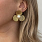 Petals & Pearl Stud Earrings