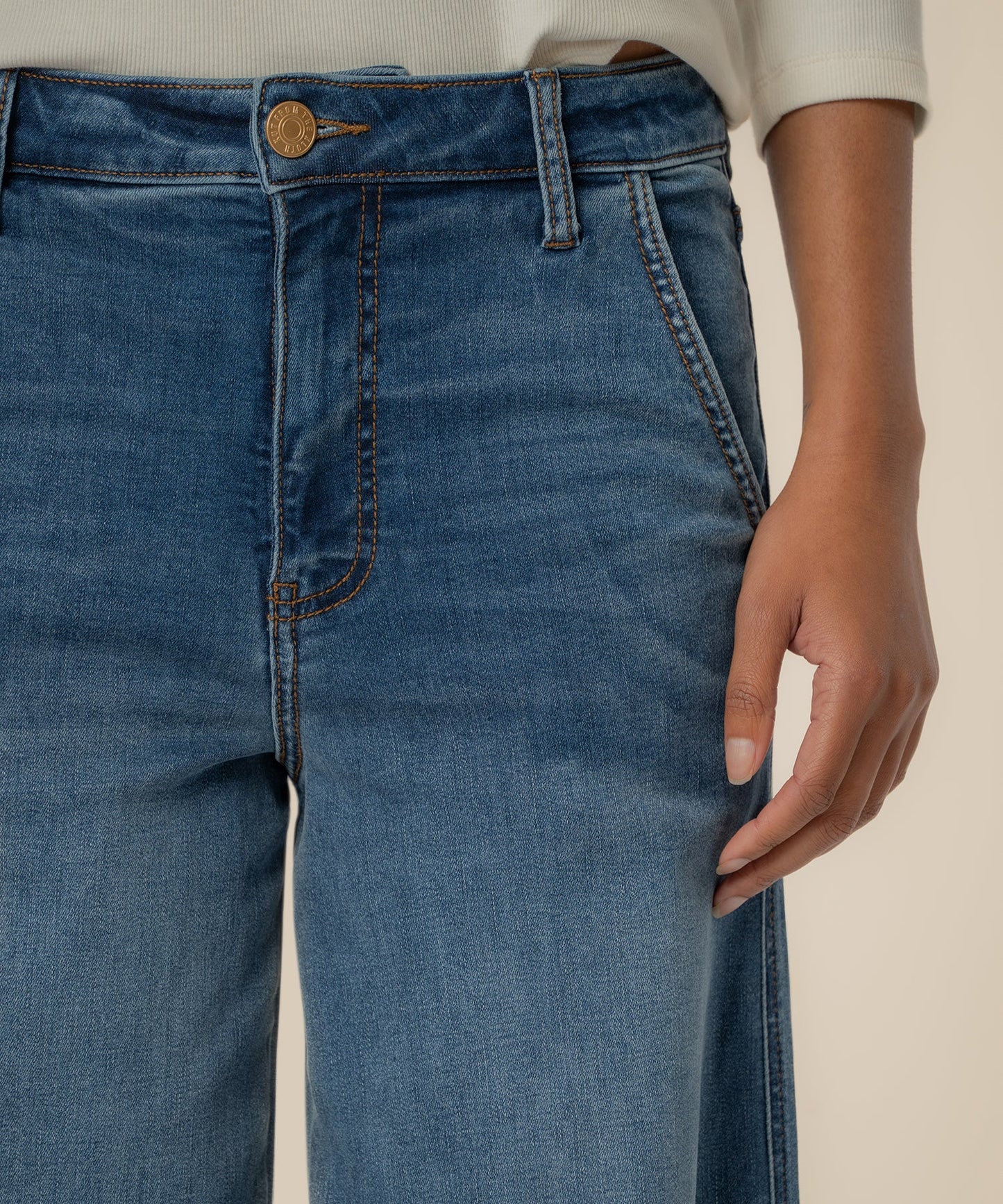 Meg (Acutely) HR Wide Leg Denim