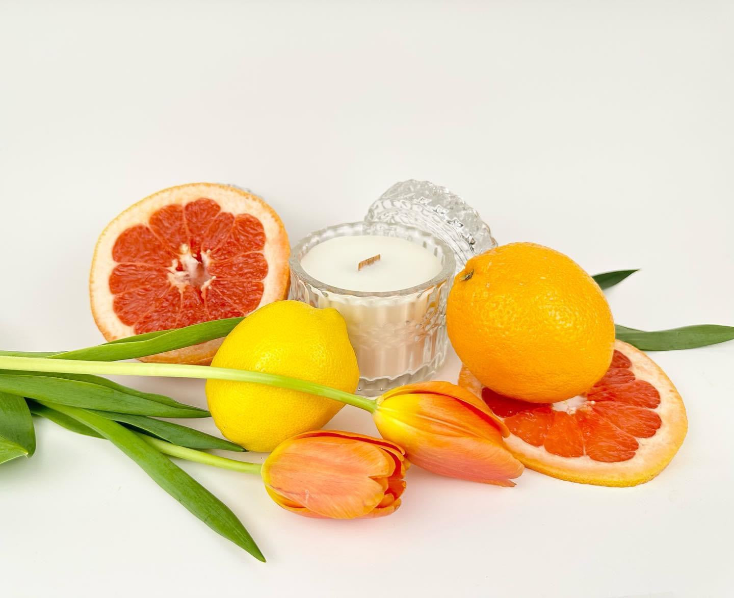 Aroma Avenue Candle- Sparkling Citrus