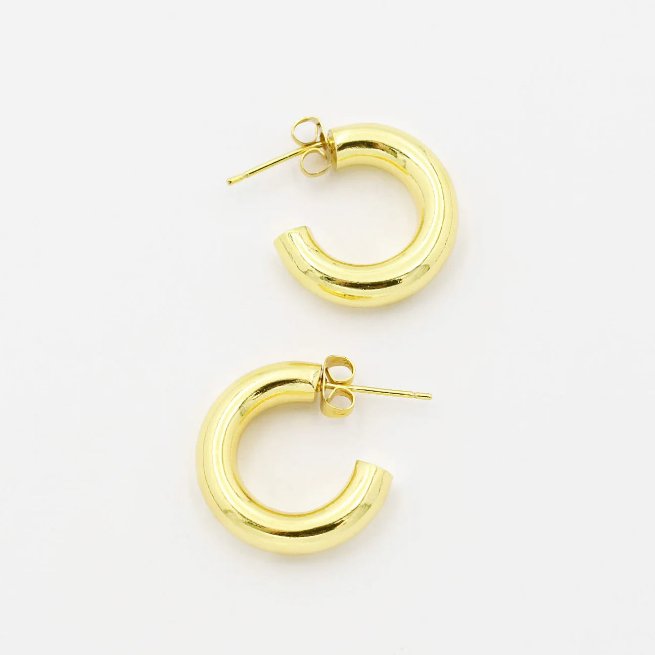 Sarah Chunky Hoop- Gold