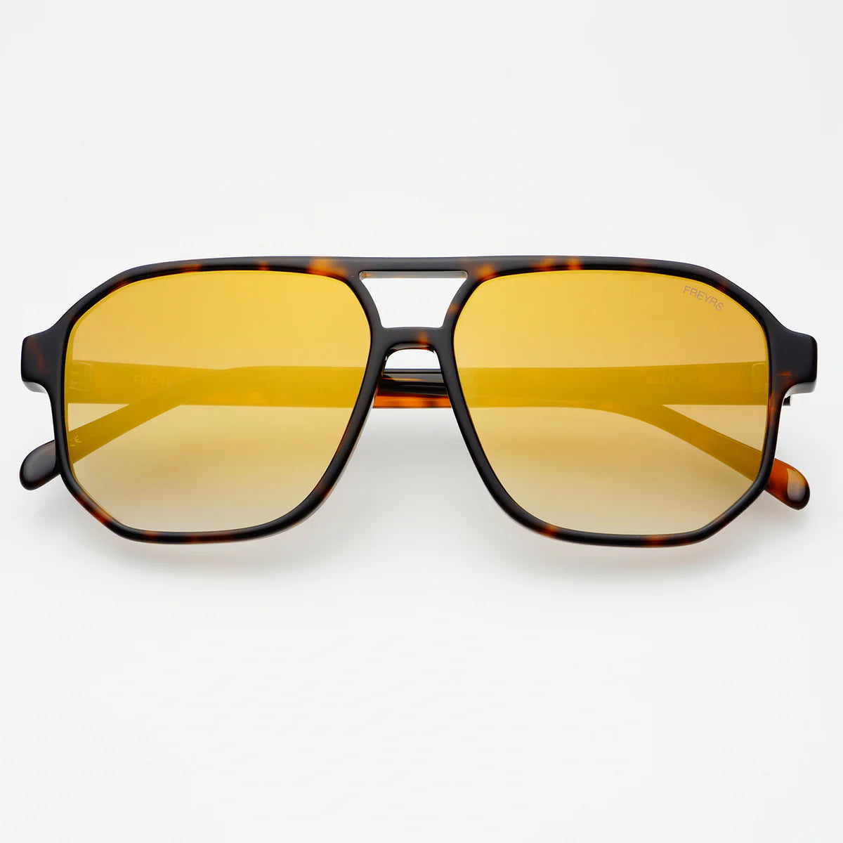 Sunglasses- Billie Tortoise/Gold Mirror (124-8A)