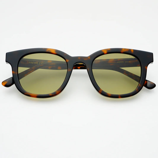 Sunglasses- Jasper Tortoise/Green (131-6)