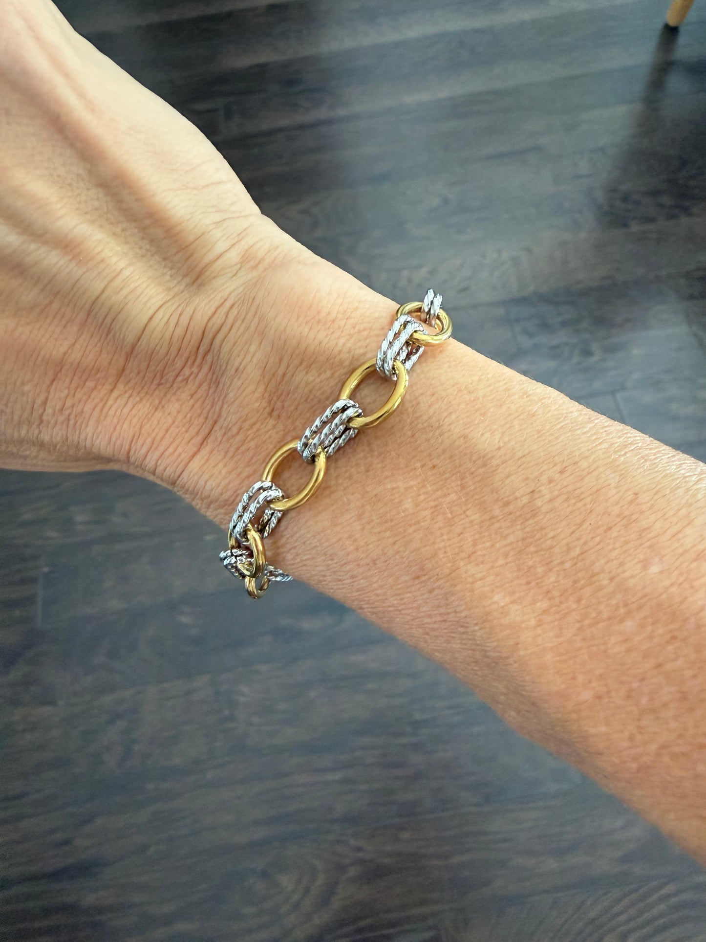 Roxy Two Tone Bracelet- Mini