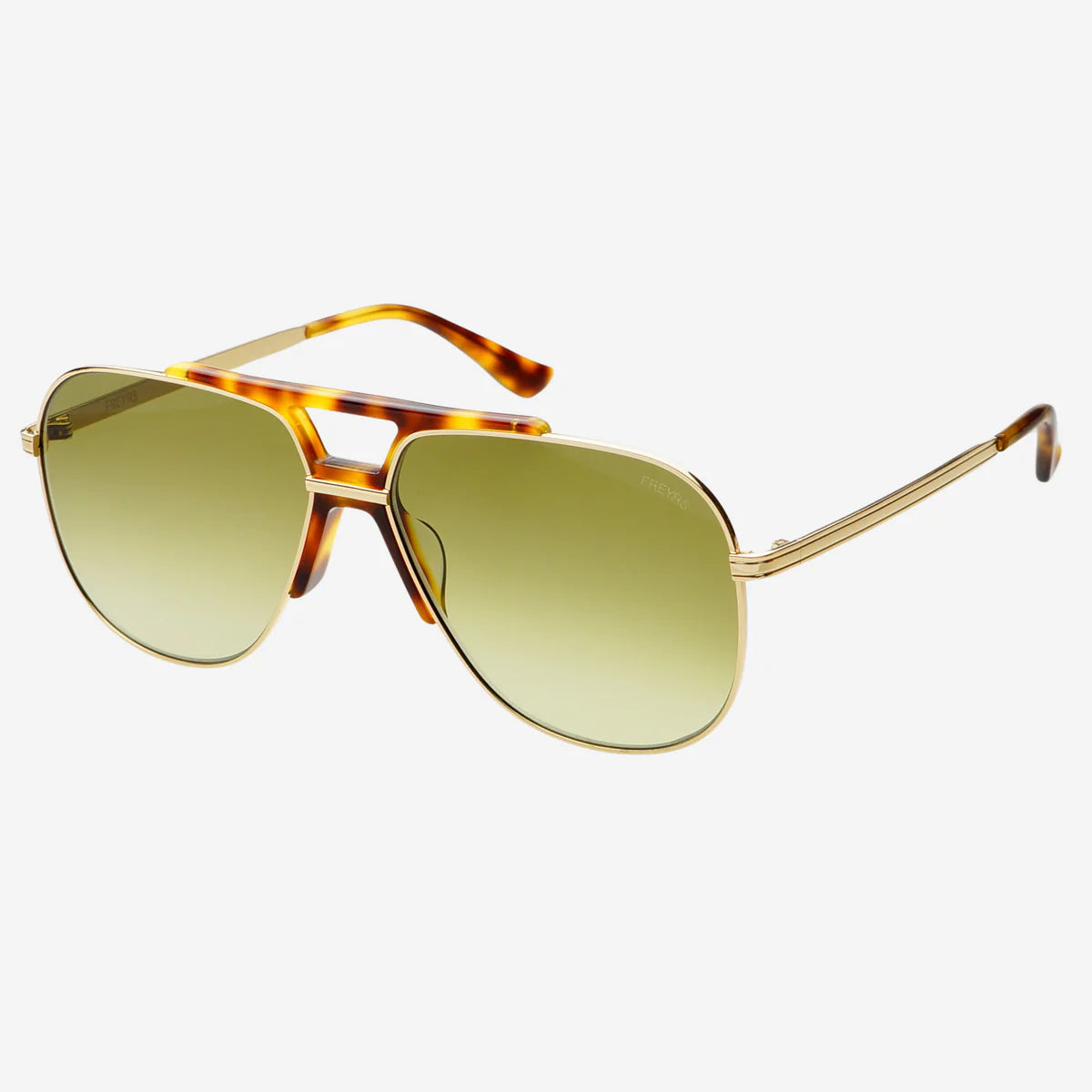 Sunglasses- Logan Tortoise/Green (1149-4)