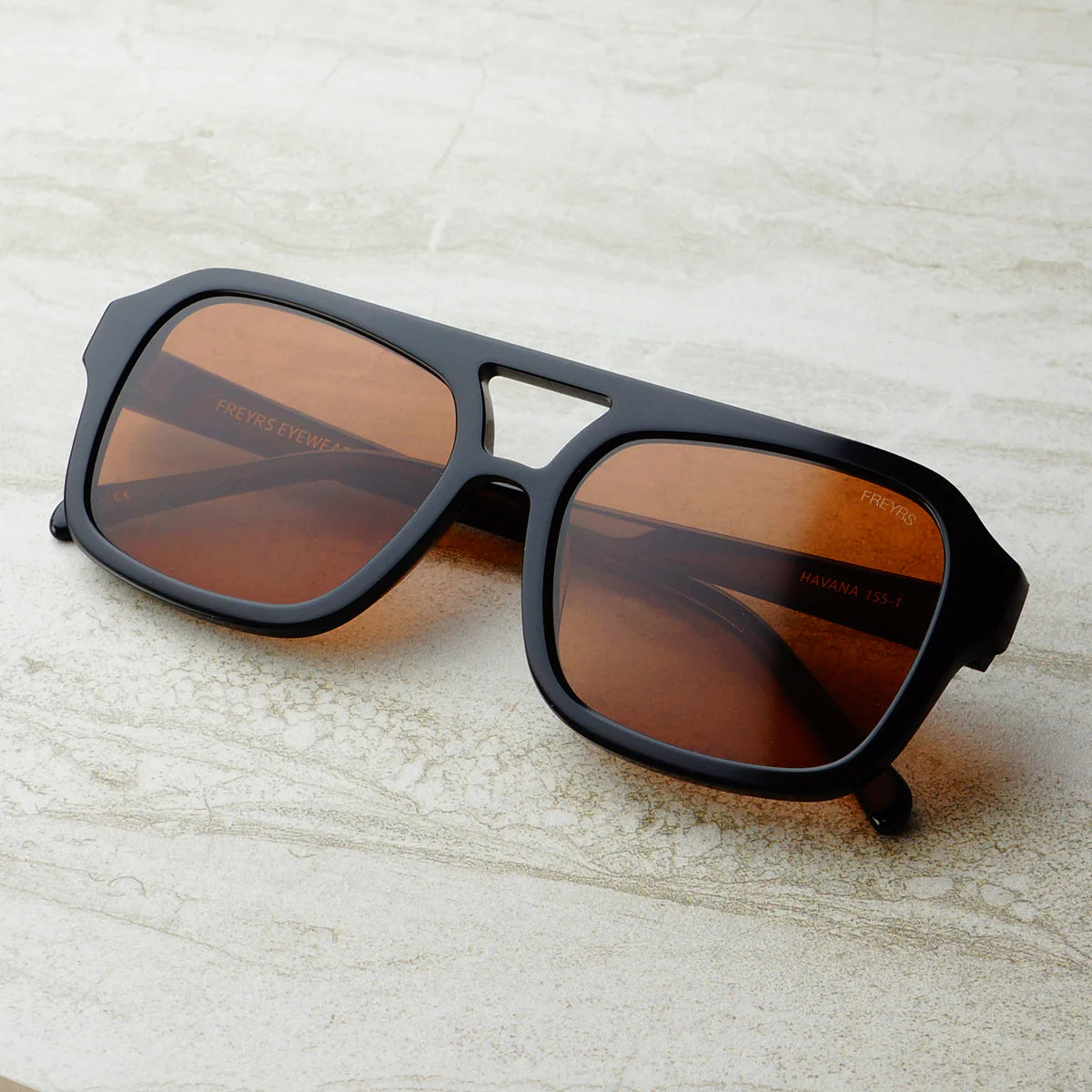Sunglasses- Havana Black (155-1)