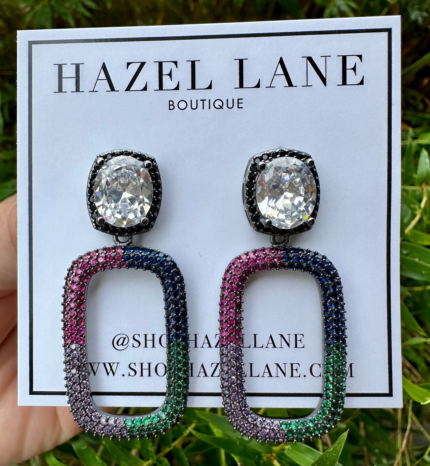 Grace Drop Earrings- Multi