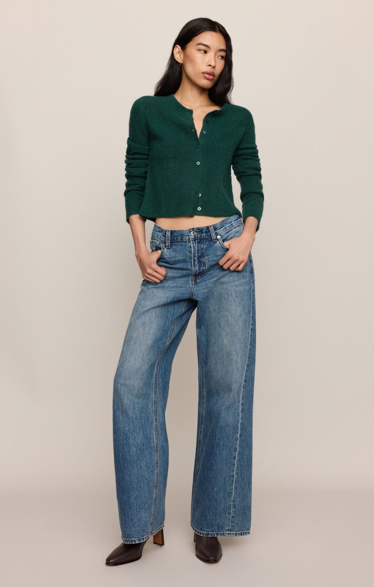 Z Supply Medina Cardigan- Velvet Green