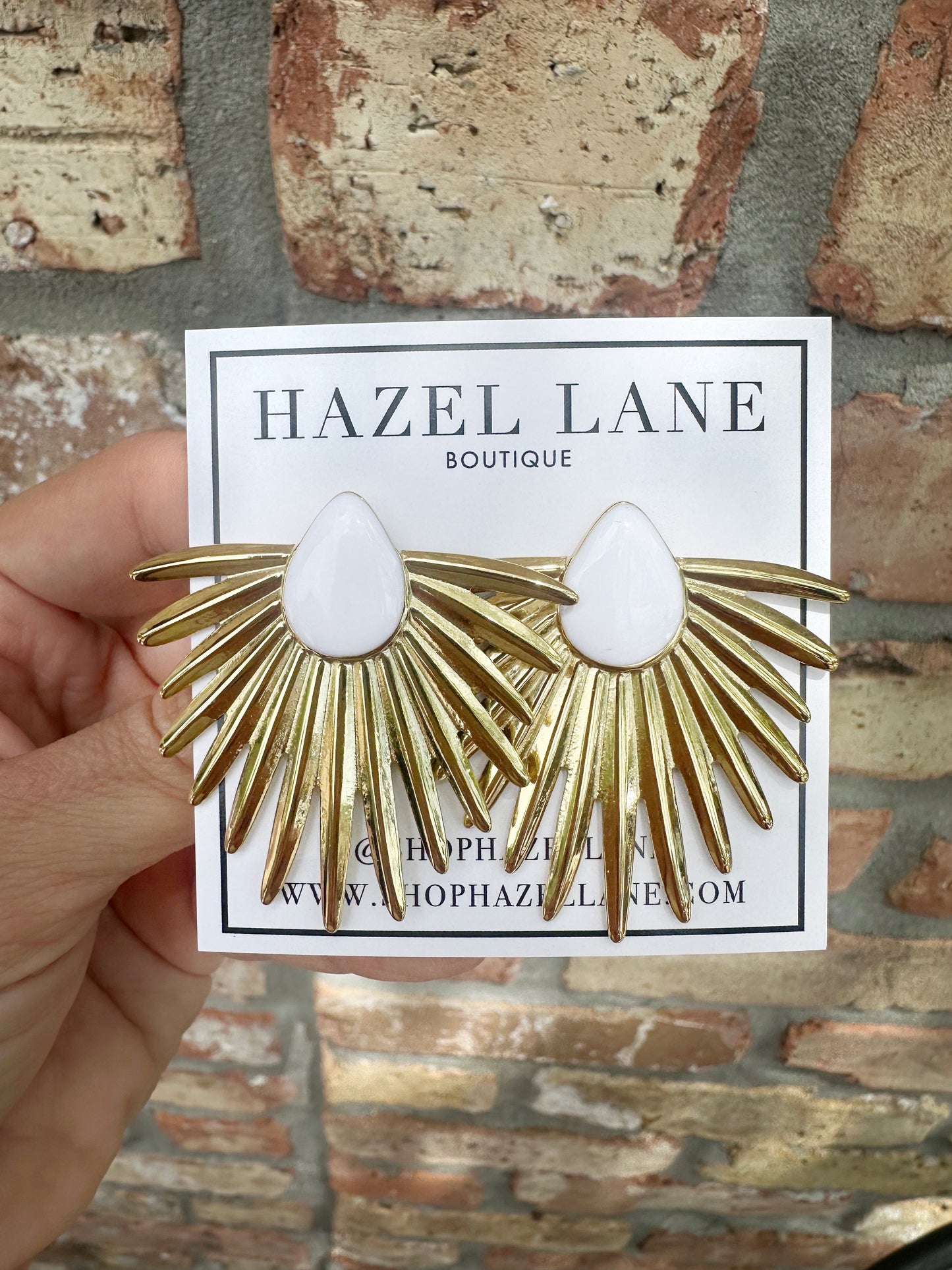 Phoenix Studs- White