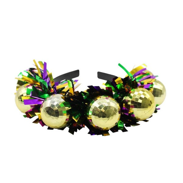 Mardi Gras Disco Headband