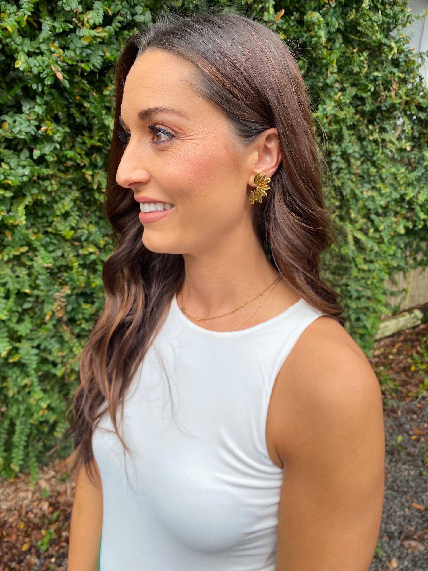 Alexis Wing Earrings- Mini Gold