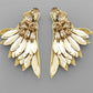 Fly Wing Earrings- Gold