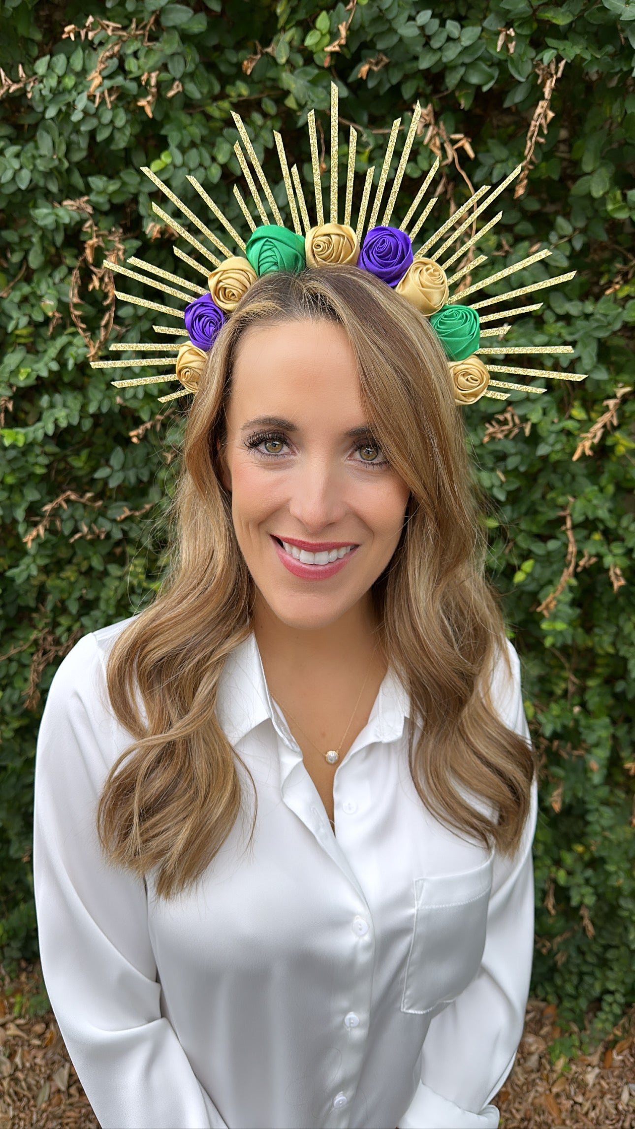 Mardi Gras Halo Headband