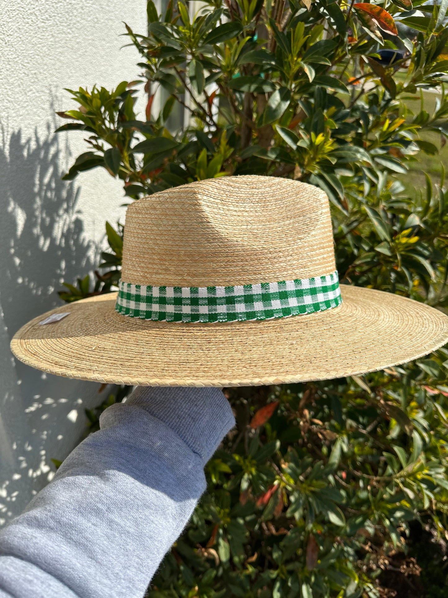 Paulina Palm Hat- Green