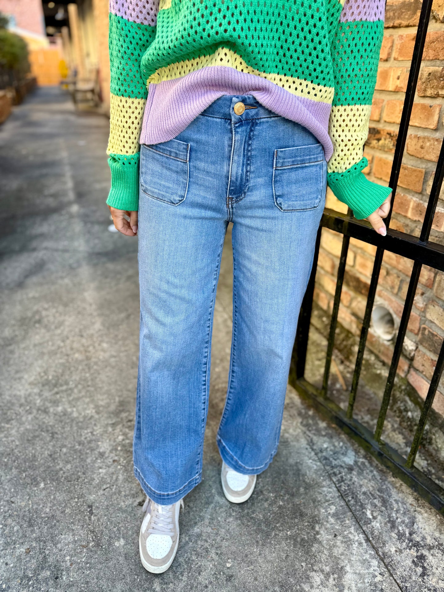 Meg (Totally) HR Wide Leg Denim