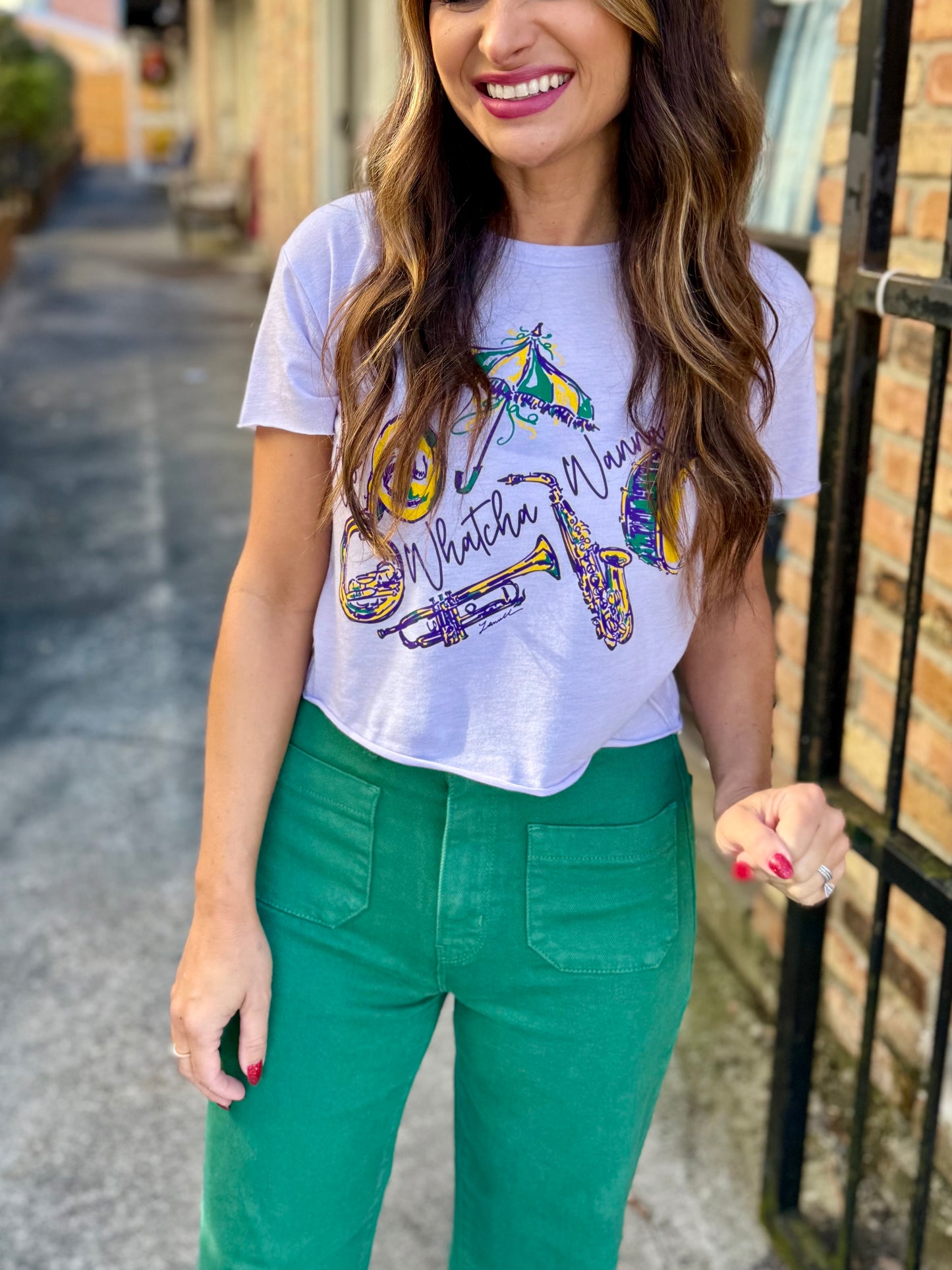 Do Whatcha Wanna CROPPED Tee