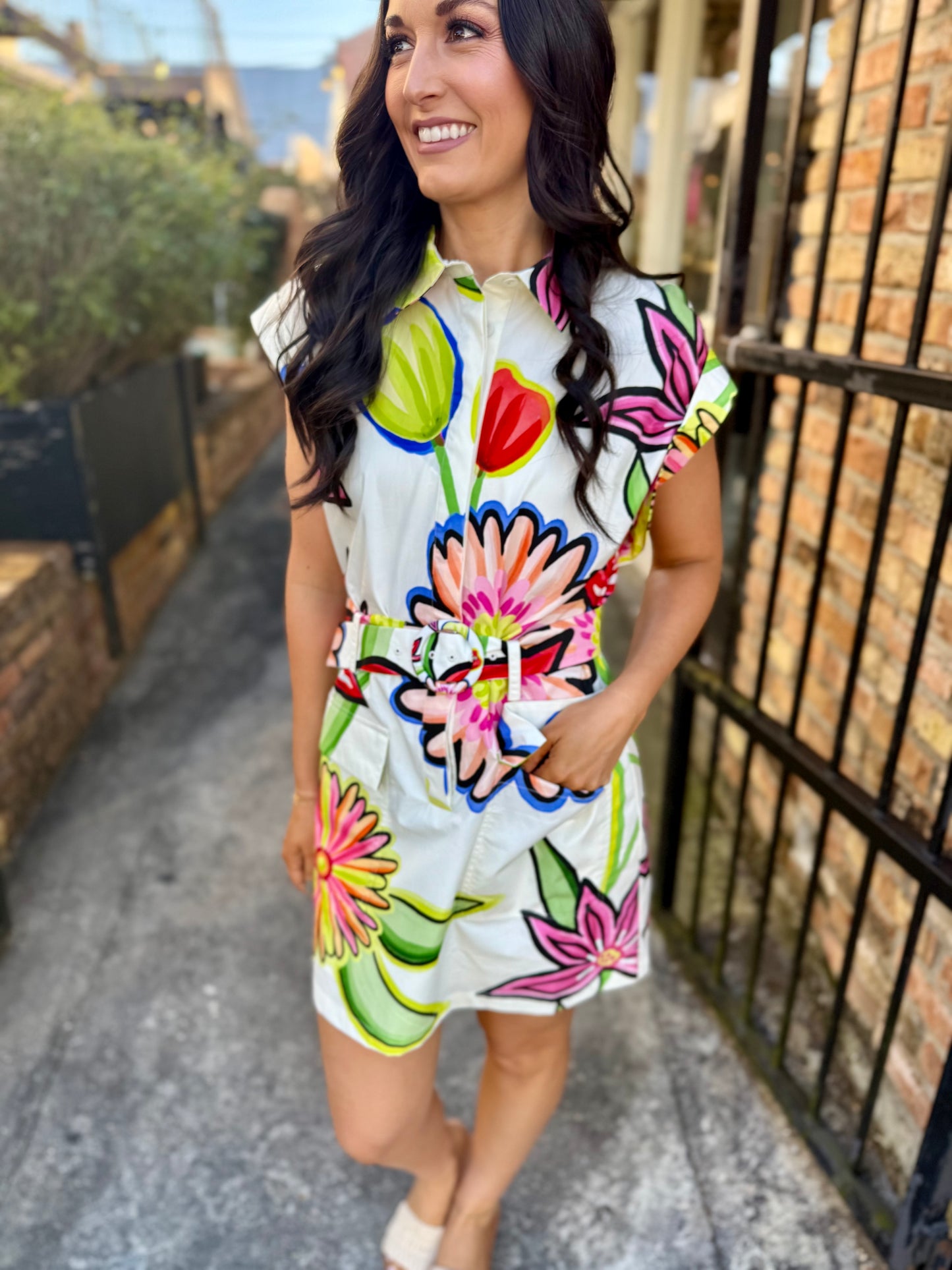 Arianna Collared Mini Dress