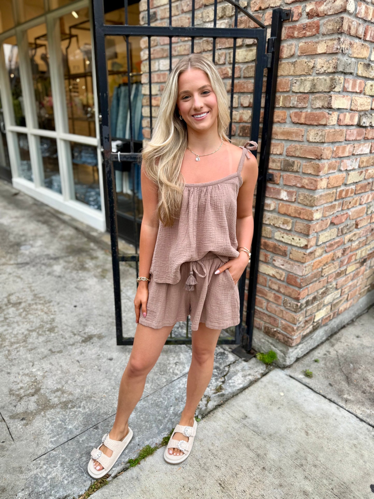Dana Short- Taupe