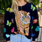 Queen Butterfly Tiger Sweatshirt